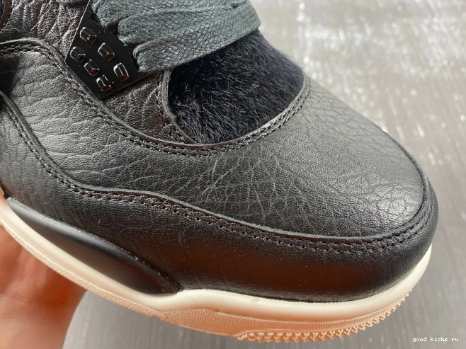 80% Off Sale Pony 4 Black Hair 819139-010 Retro Jordan 0711